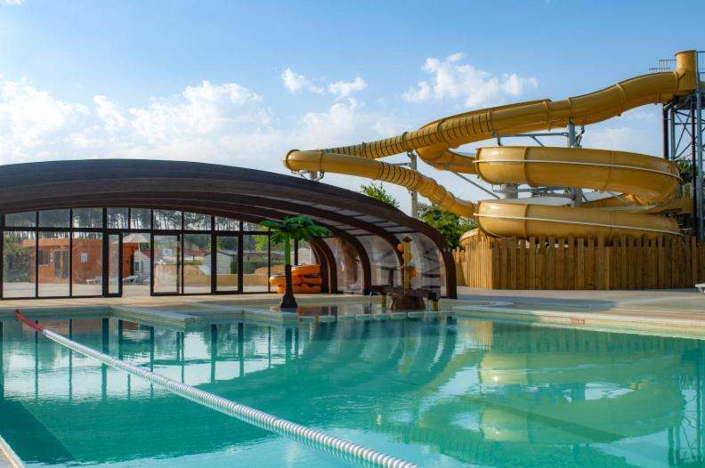 Chalet Camping Les Vignes ลิต์-เอต์-มิกซ์ ภายนอก รูปภาพ